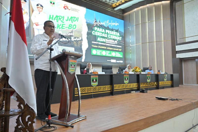 meriahkan-hut-sumbar-ke-80,-asn-pemprov-gelar-cerdas-cermat-berakhlak