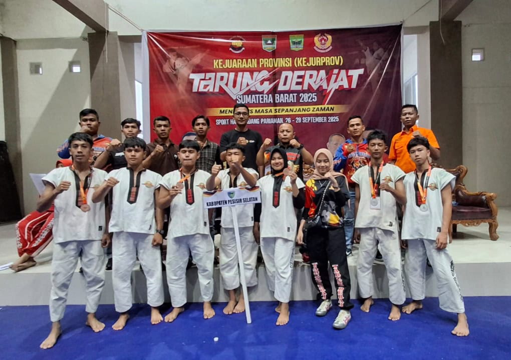 tarung-derajat-pessel-borong-5-medali-di-kejurprov-padang-pariaman