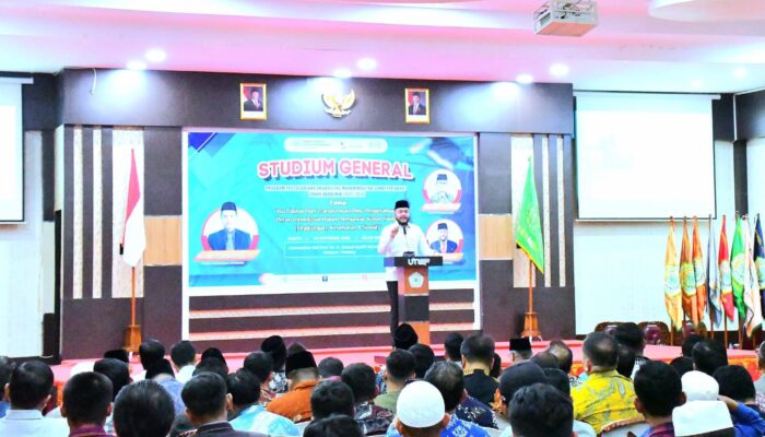 Kuliah Umum di UMSB, Fadly Amran Ajak Akademisi Ciptakan Gagasan untuk Dunia