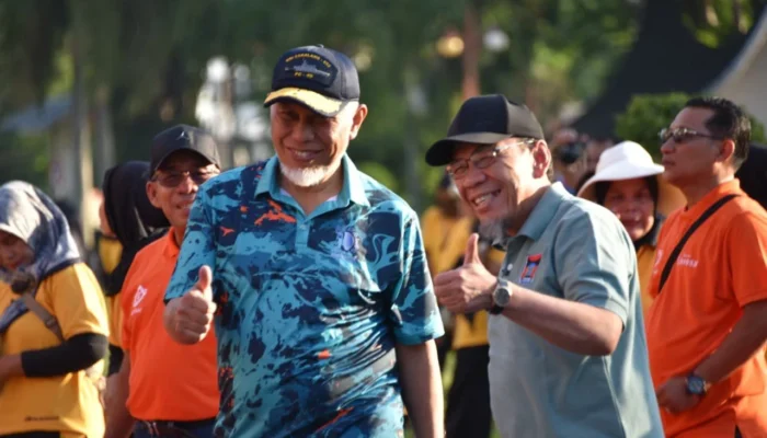 Bersama Gubernur, Maigus Nasir Buka Jalan Sehat HUT ke-80 PT Garam di Padang