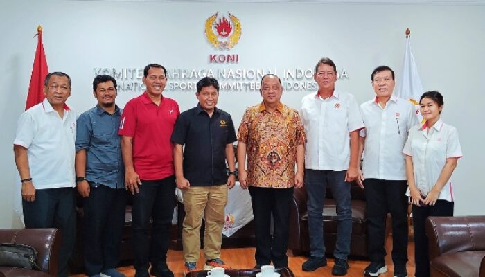 KONI Pusat Sahkan Hamdanus Pimpin KONI Sumbar