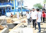 Wali Kota Padang Tinjau Rehabilitasi Drainase, Atasi Genangan Air Padang Pasir