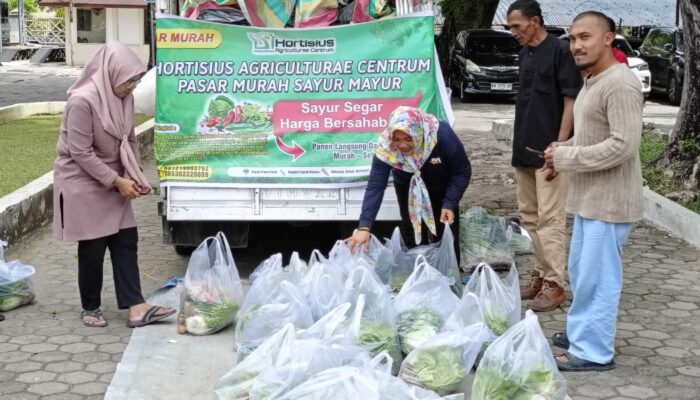 Pemprov Sumbar Fasilitasi Petani Milenial: Ratusan Paket Sayur Segar Terjual Kilat