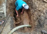 Perumda Padang Perbaiki Pipa, Suplai Air Tiga Area Terganggu