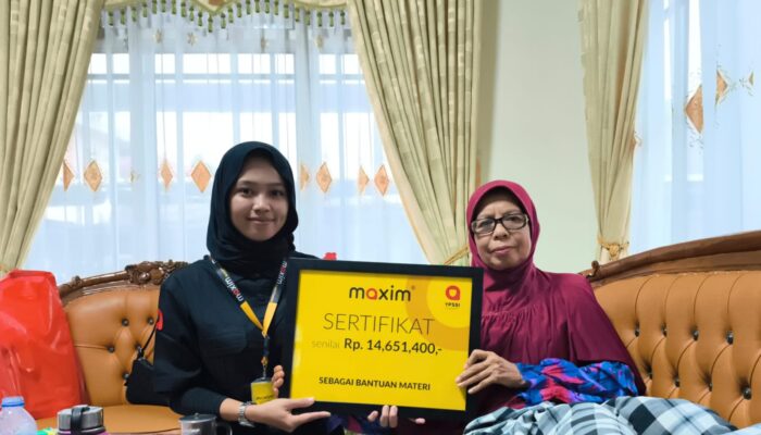 Korban Kecelakaan Maxim Terima Santunan Rp14 Juta Lebih dari YPSSI
