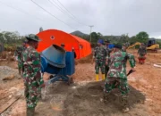 Pembangunan 60 Huntara Untuk Warga Terdampak Bencana di Nagari Koto Tinggi Terus Dikebut