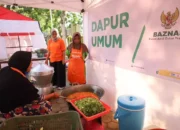 Pemko Padang Soroti Layanan Dapur Umum BAZNAS, Penopang Kebutuhan Korban Banjir