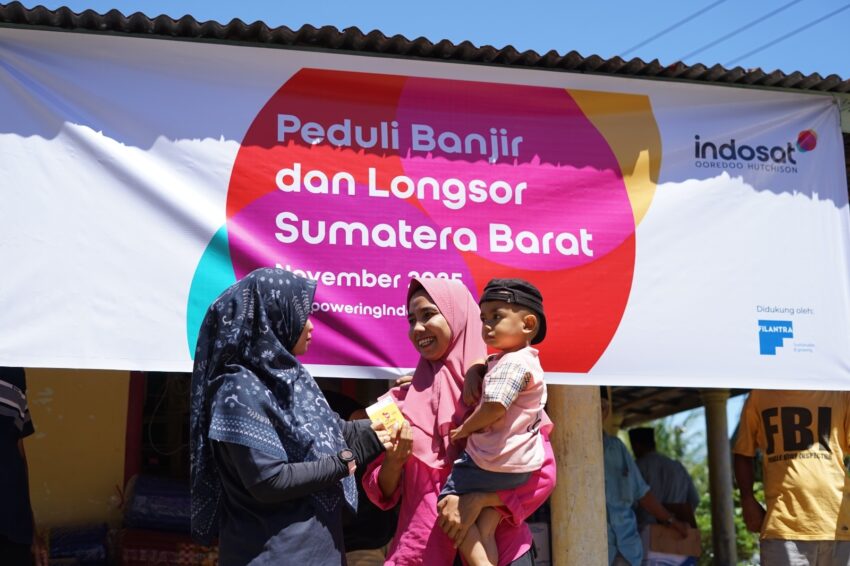 pulihkan-konektivitas-pascabencana-sumatera,-indosat-tuntaskan-97-persen-jaringan-di-sumbar-dan-sebar-bantuan-logistik
