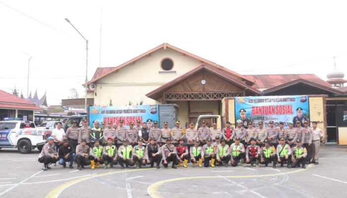 Akses Terbuka, Polresta Bukittinggi Terjunkan Personel dan Bantuan ke Malalak