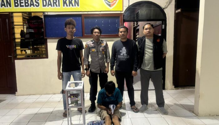 Polisi Tangkap Pembobol Kotak Amal Palestina di Tanah Datar