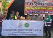 INI-IPPAT Salurkan Bantuan Sembako, Ringankan Korban Banjir Pesisir Selatan