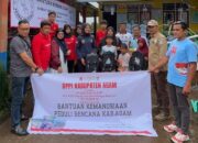 DPPI Agam Salurkan Bantuan, Ringankan Korban Bencana