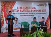 hadapi-tantangan-sosial,-sumbar-tingkatkan-kapasitas-pemangku-adat