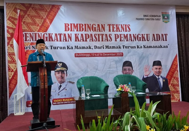 hadapi-tantangan-sosial,-sumbar-tingkatkan-kapasitas-pemangku-adat