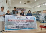 Perbarindo Salurkan Bantuan, Ringankan Beban Korban Bencana Sumbar