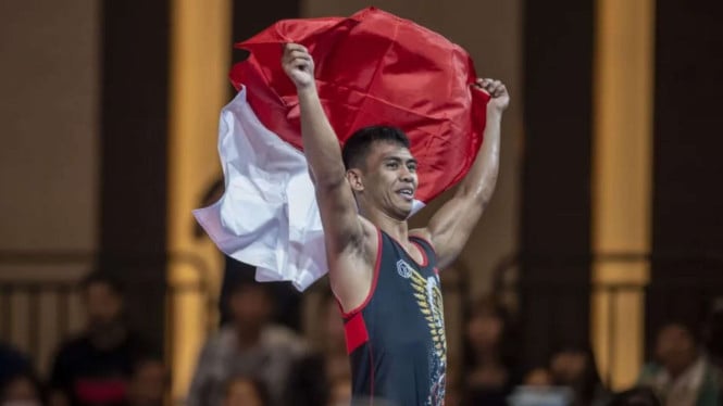 gulat-indonesia-panen-medali-di-sea-games-2025,-aliansyah-pertahankan-emas-greco-roman