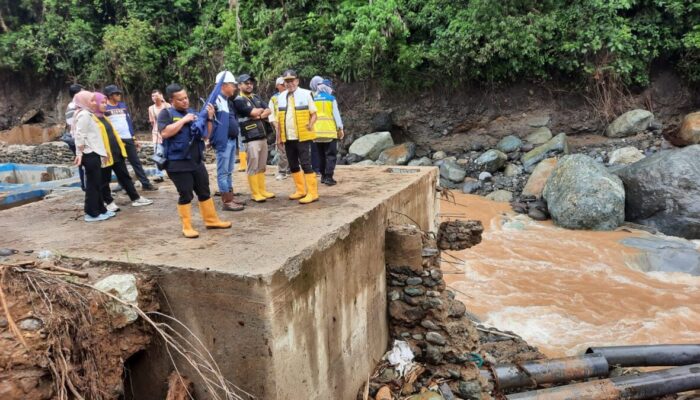 Perumda Padang Pulihkan Layanan Air, Percepat Perbaikan Intake Palukahan