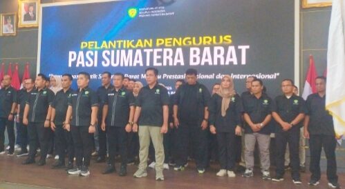 hamdanus-lantik-pengurus-pasi-sumbar,-tegaskan-profesionalisme-dan-fokus-porprov-2026