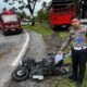 mahasiswa-asal-dharmasraya-selamat-dari-maut,-motor-hancur-terlindas-truk-di-jalan-lintas-solok-padang