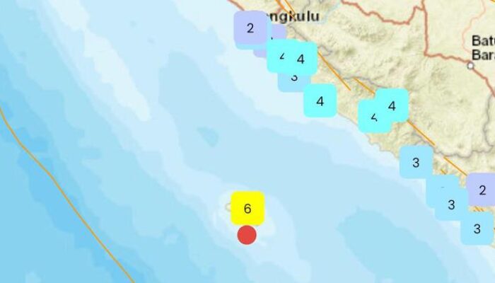 Gempa Tektonik M 5,6 Guncang Bengkulu, BMKG Pastikan Aman