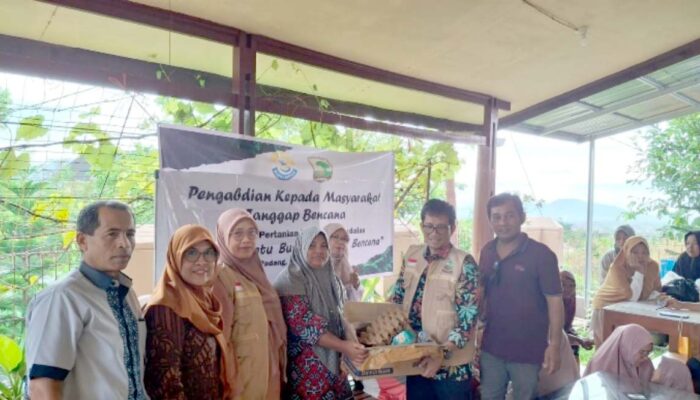 Faperta Unand Gelar Program Pemulihan Pascagalodo di Padang