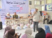 WAMY Salurkan Bantuan, Pulihkan Trauma Korban Banjir Bandang Sumbar