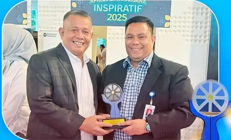 Bank Nagari meraih penghargaan sebagai Kolaborator Entrepreneur Hub dalam ajang Apresiasi Wirausaha Inspiratif 2025.