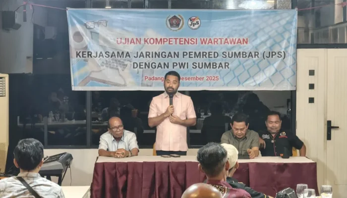 Zigo Rolanda Komitment Ciptakan Wartawan yang Kompeten di Sumbar