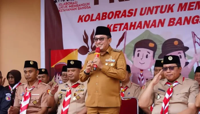Pramuka Tanah Datar Bangun Ketahanan Bangsa via Kolaborasi