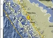 Empat Kali Gempa Guncang Agam dalam Satu Pagi, Getaran Terasa Hingga Padang