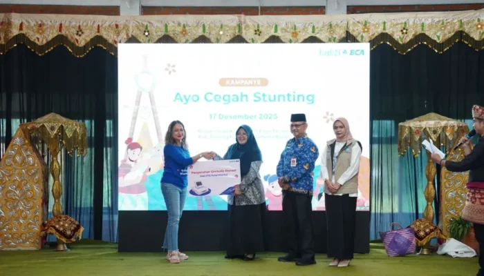 Bakti BCA Luncurkan Sistem Digital Pantau Stunting di Padang Pariaman