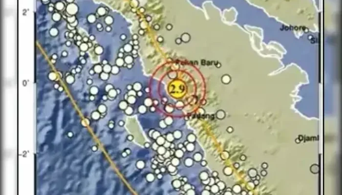 Minggu Pagi, Tiga Gempa Bumi Guncang Agam Sumbar