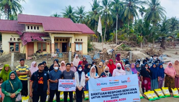 MUFG Danamon Jangkau Korban Bencana, Salurkan Bantuan di Sumatera