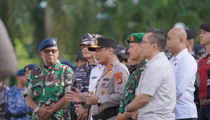 Forkopimda Sumbar Perangi Tambang Ilegal, Gelar Apel Tim Gabungan