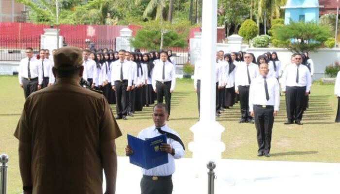 Pemko Pariaman Gembleng Ratusan CPNS Tekankan Integritas