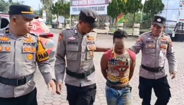 Warga Tangkap, Polisi Amankan Pelaku Curanmor di Padang Pariaman