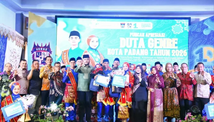 Wali Kota Padang Nobatkan Duta Genre, Siap Jadi Agen Perubahan