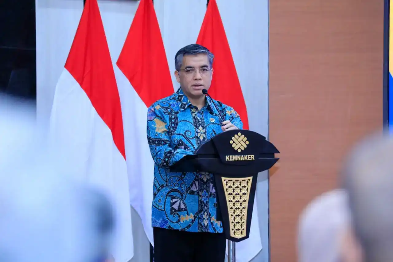 Menteri Ketenagakerjaan Yassierli menegaskan komitmen memperkuat pencegahan gratifikasi dan korupsi di Kementerian Ketenagakerjaan (Kemnaker) melalui kegiatan Penguatan Integritas dan Komitmen Pencegahan Gratifikasi dan Korupsi di Jakarta, Kamis (5/2/2026).