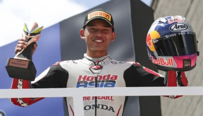 Veda Ega Unjuk Gigi, Melorot Jauh Di Latihan Moto3 Amerika