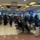 Suasana penumpang arus balik di Bandara Minangkabau, Pariaman, Sabtu (28/3/2026). Foto : Istimewa