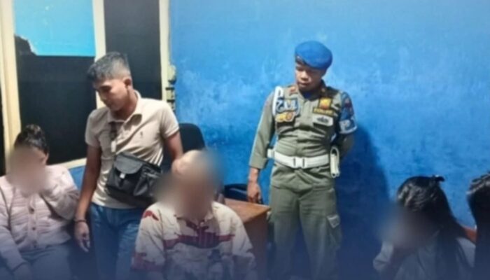 Satpol PP Padang Amankan 4 Penghuni Kos Putri Usai Laporan Warga