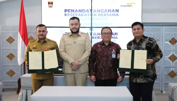 Pemko Padang dan Bank Mandiri Teken Kesepakatan Layanan Perbankan di Pemerintahan