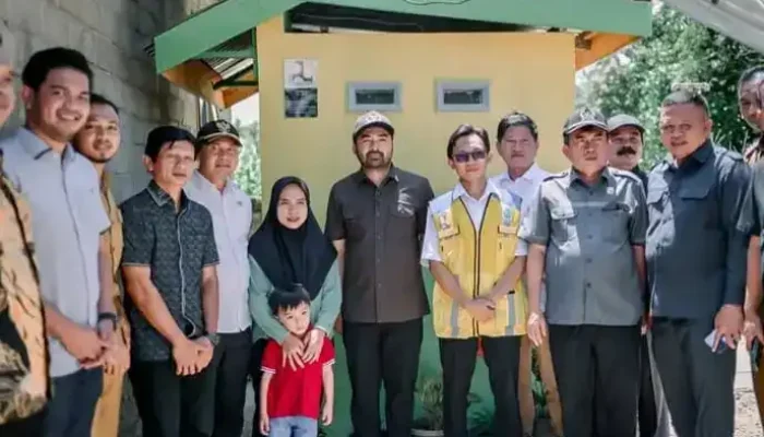 Zigo Rolanda Resmikan Fasilitas Sanitasi Layak Bagi Warga Solok Selatan