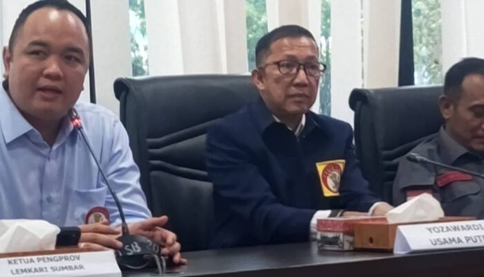 Raker Lemkari Sumbar Dorong Kejurda Karate Bergulir Akhir 2026