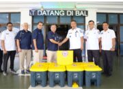 Pemko Pariaman Terima Bantuan Tong Sampah Terpilah untuk Pemanfaatan Sampah