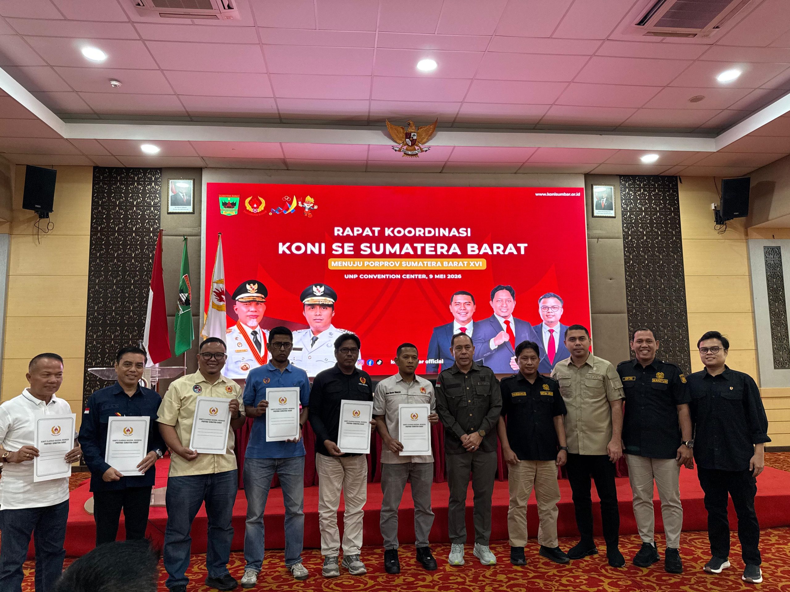 efisiensi-anggaran,-koni-pastikan-porprov-sumbar-2026-tetap-digelar-oktober