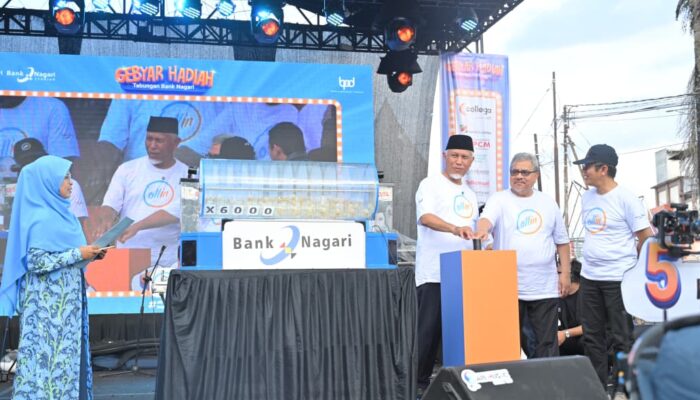 Mahyeldi Dorong Tabungan Bank Nagari Gerakkan Ekonomi Daerah