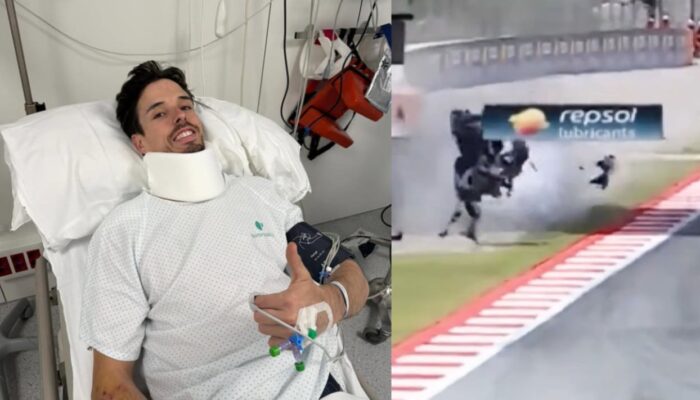 Alex Marquez Cedera Parah Usai Kecelakaan di Catalunya