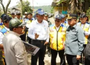 Menteri PU Tinjau Normalisasi Sungai dan Pembangunan Sekolah Rakyat di Tanah Datar