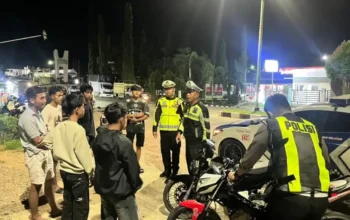 Polres Sijunjung Tertibkan Knalpot Brong dan Aksi Balap Liar